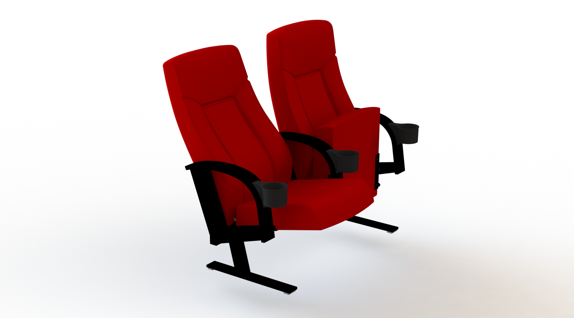 Skeie Sonate Rocker flex back - render