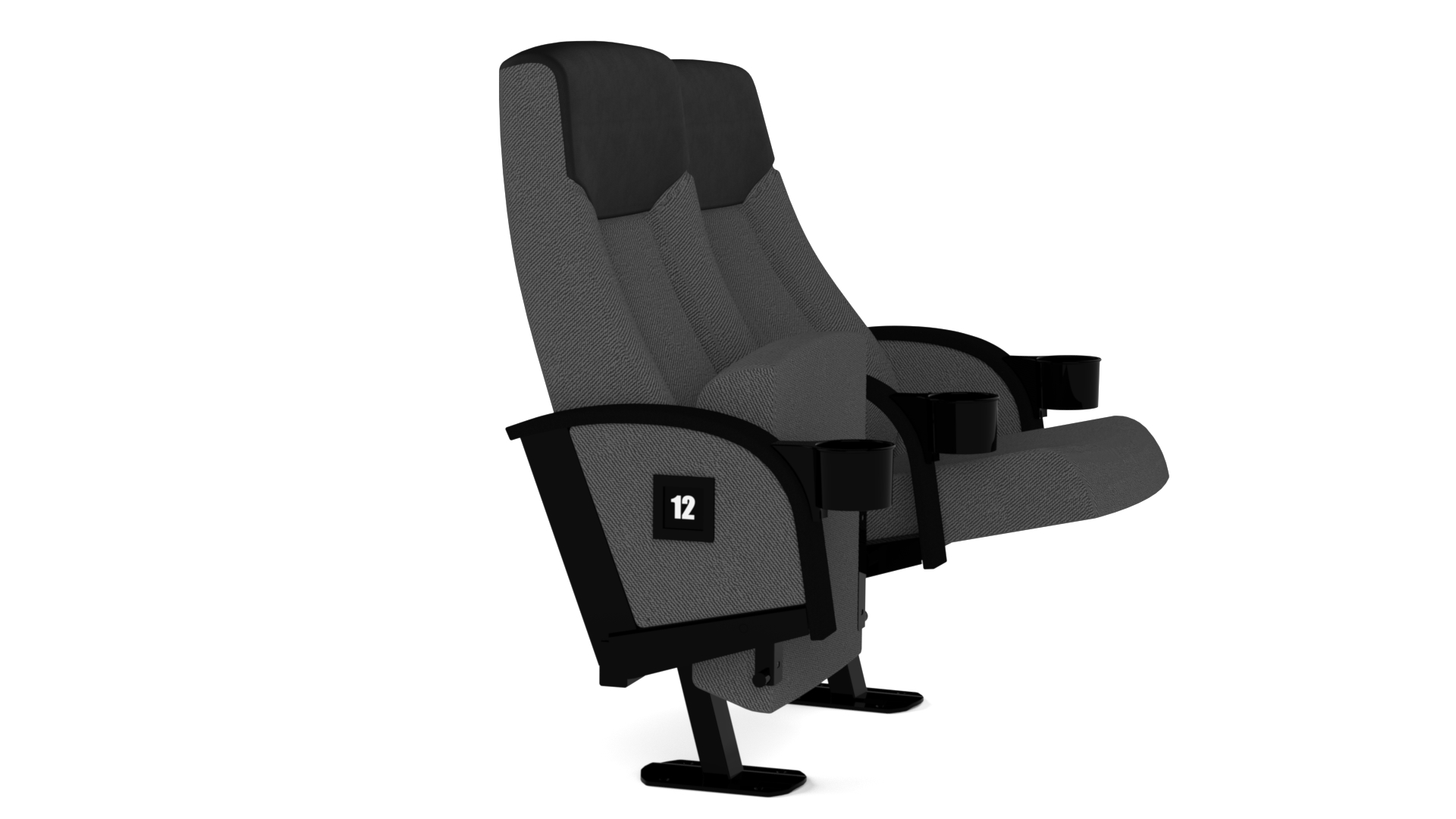 Skeie Sonate Rocker with row sign - render